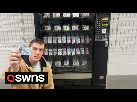 Fake ID vending machine appears in New York subway | SWNS
