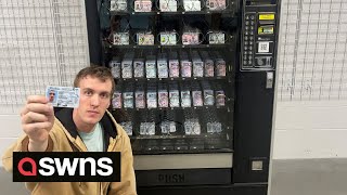 Fake ID vending machine appears in New York subway | SWNS