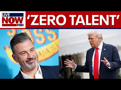 Video | President Trump: 'Kimmel has ZERO talent'  | LiveNOW from FOX
