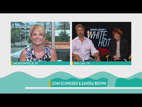 John Schneider & Sandra Brown Talk "White Hot"