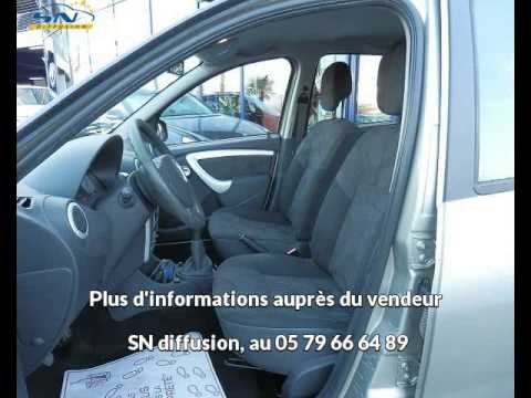 Annonce de DACIA SANDERO occasion du mandataire auto SN Diffusion
