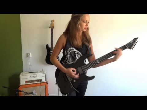 ...And Justice For All - Metallica guitar cover by Cissie (with Hammett solo)