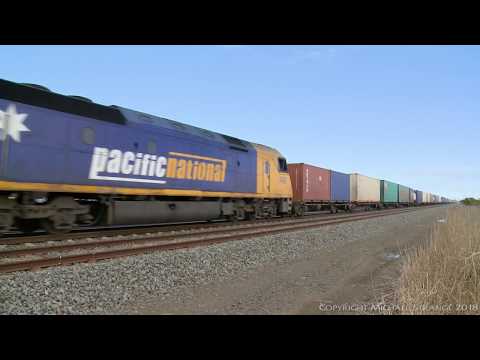 7AM5 Container Freight Train - PoathTV Australian Railways