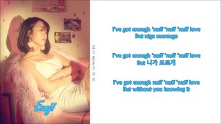 Apink - Enough (Rom-Han-Eng Lyrics) Color &amp; Picture Coded