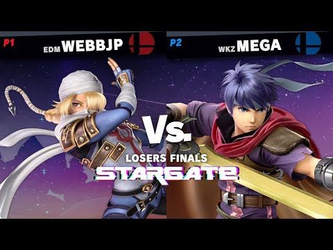Stargate #10 | Mega (Ike) vs WebbJP (Sheik) Losers Finals