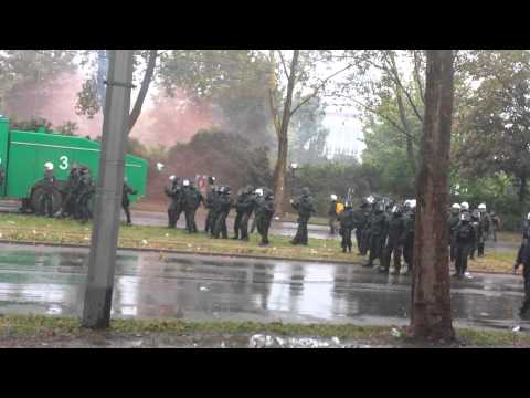 Waldhof- Offenbach nachdem Spiel