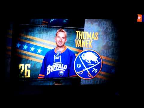 Buffalo Sabres Starting Lineup 1/18/2011