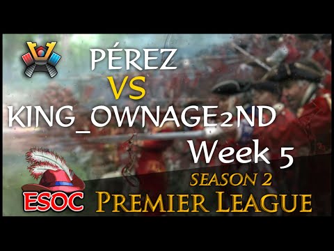 [AoE3] (MDS) Pérez vs (NWC) King_Ownage2nd -  Week 5 -  ESOC Premier League 2