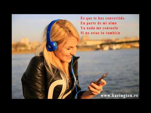 Christina Aguilera Contigo En La Distancia by Sara Reljic cover