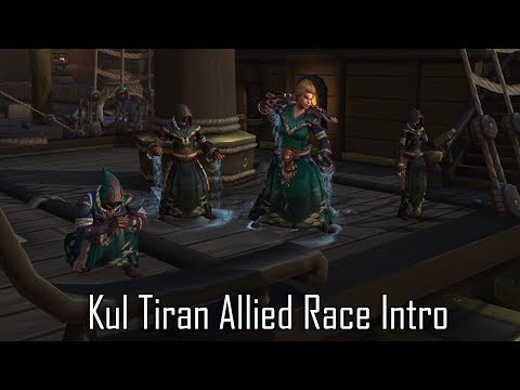 Kul Tiran Allied Race Intro Cutscene