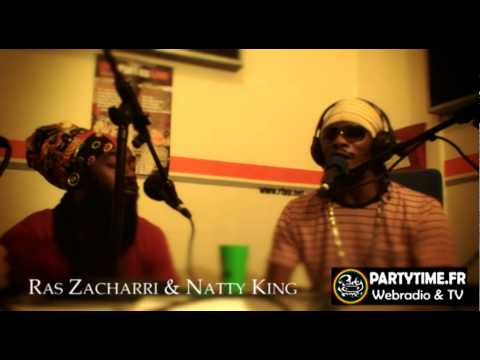 NATTY KING & RAS ZACHARRI - Freestyle at PartyTime 2011