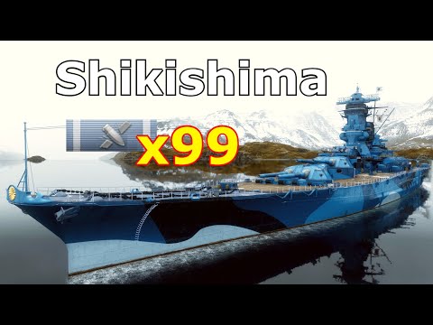 World of WarShips Shikishima - 2 Kills 302K Damage