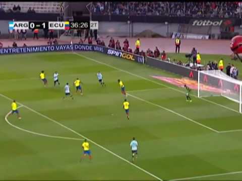 Gol de Felipe Caicedo vs Argentina 2017