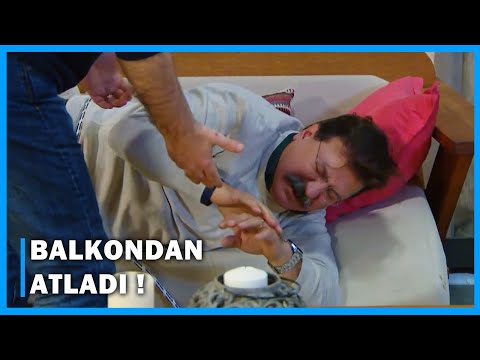 Tuna Balkondan Haluk'ların Evine Atladı! - Çocuklar Duymasın 24.Bölüm
