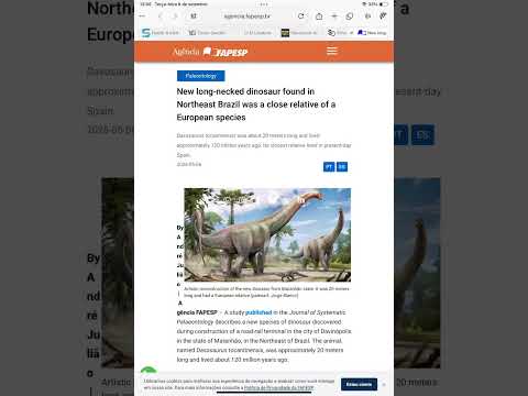 O Novo Dinossauro Gigante Descoberto no Maranhão! 🇧🇷🦖
