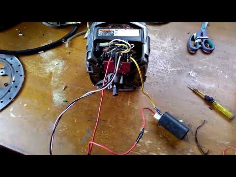 cómo conectar un motor de lavadora Whirlpool