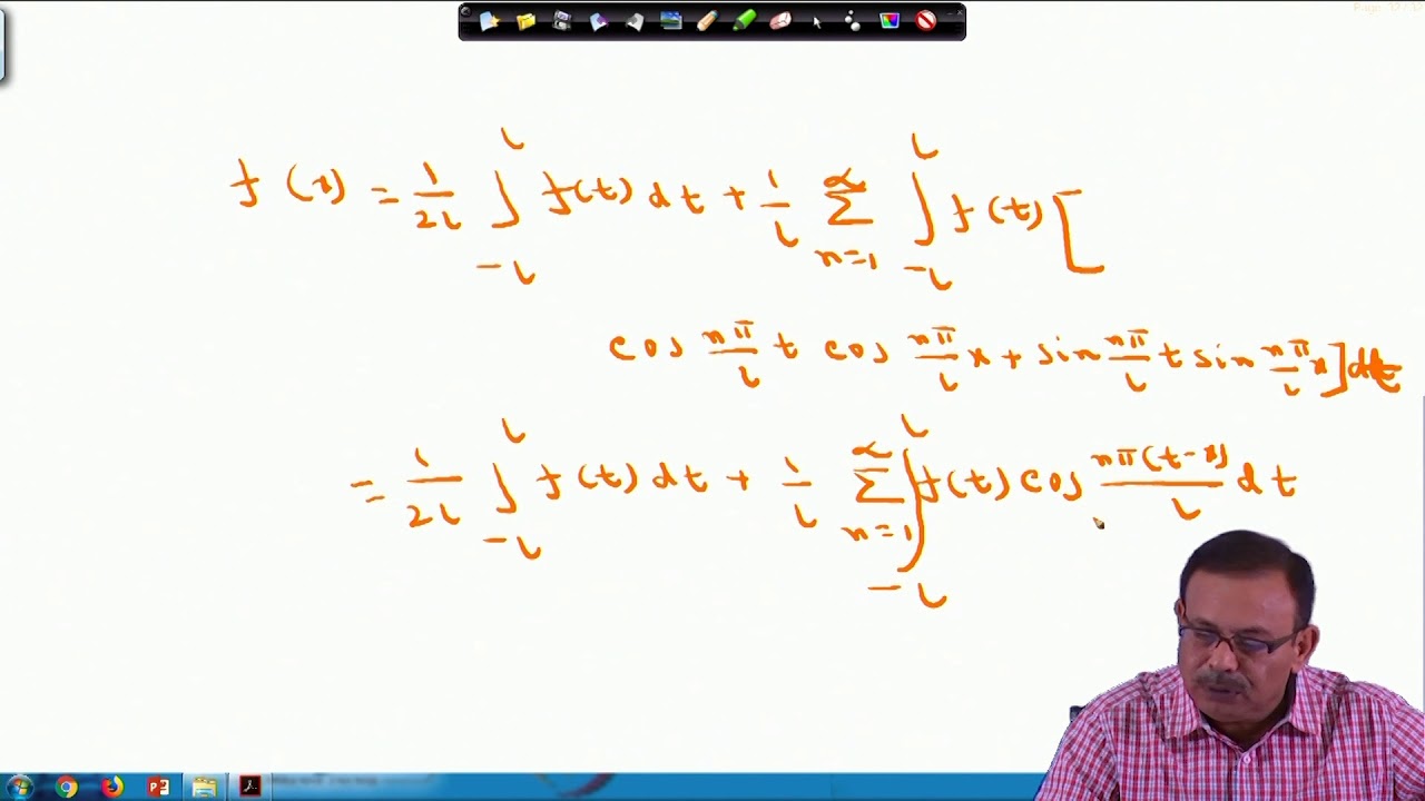 Fourier Integral Representation