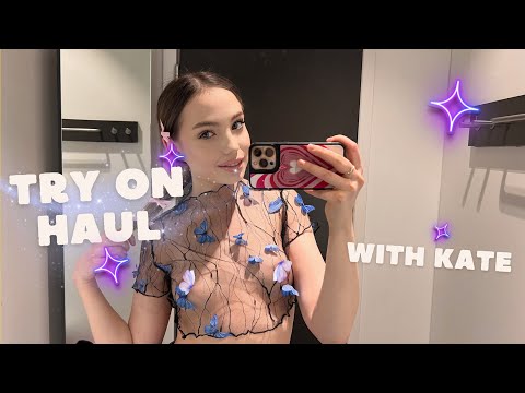 4K Transparent Try on Haul | See through