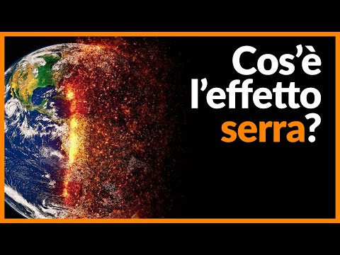 Cos'è l'EFFETTO SERRA?