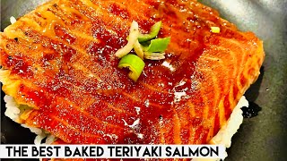 Insanely Delicious and Easy Baked Teriyaki Salmon!