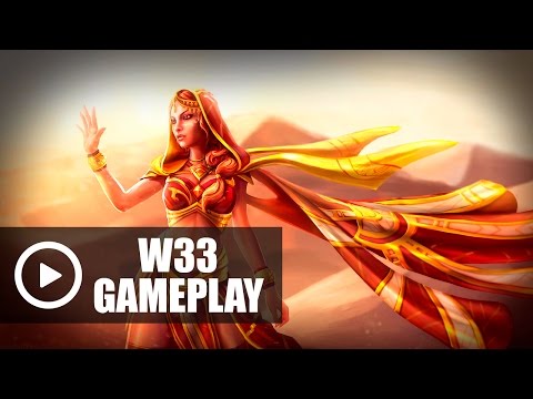 w33 (Lina) - Gameplay Dota 2