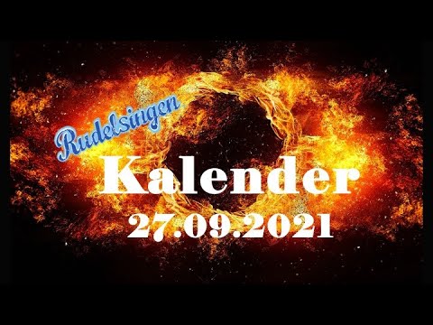 Der Mitsing-Kalender am 27.09.2021  - Tag 270