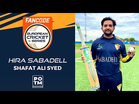 POTM: S.Ali Syed - Match 51 - HIS vs FAL Highlights | FanCode ECS Spain, Barcelona 2022 | ECS22.725
