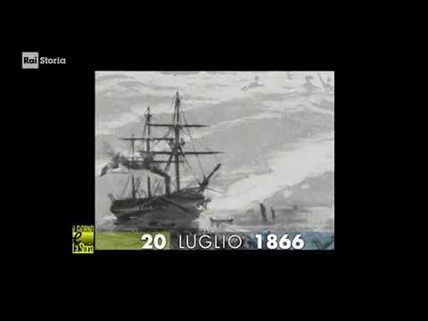 §.1/- (Giorno & Storia) 20 luglio 1866 isola croata: "Battaglia di Lissa" terza guerra Indipendenza