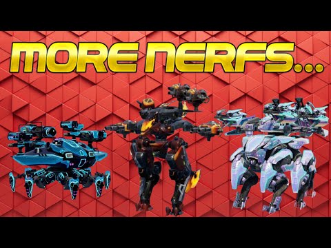 ANOTHER REBALANCE ALREADY? MORE NERFS ANNOUNCED TODAY! (War Robots)