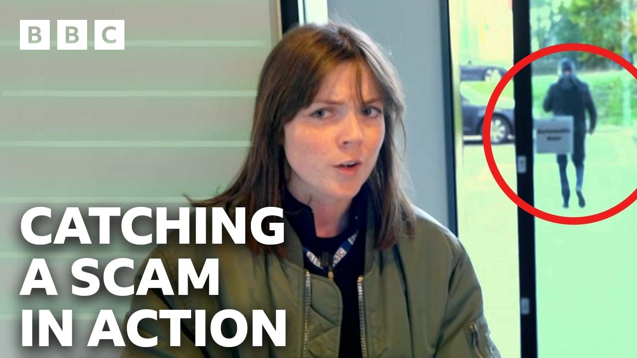 Catching a SCAM in action! - BBC