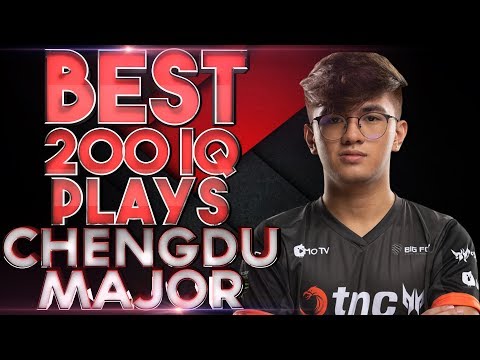 BEST 200 IQ Plays & Outplays of MDL Chengdu Major Dota 2