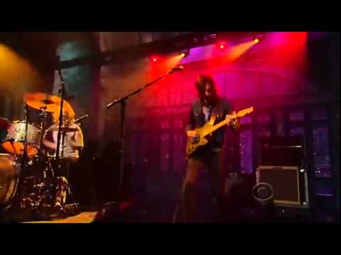 Black Box Revelation - Great rock performance at the Late Show with David Letterman - 2012 HD