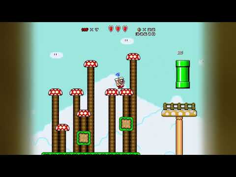 Super Mario Bros. X (SMBX) - Super Wario Bros. playthrough (Old)