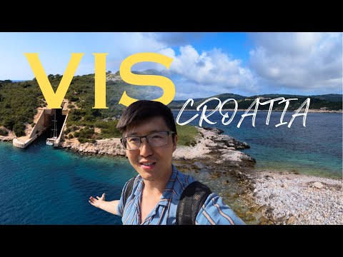 VIS CROATIA 🇭🇷 - IS THIS CROATIA'S MOST BEAUTIFUL ISLAND? SUBMARINE CAVES, CANNON BUNKERS + BEACHES!