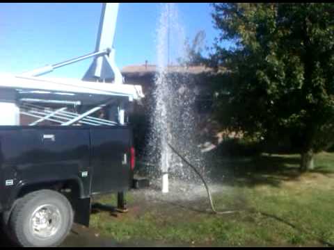 Pneumatic Well Cleansing