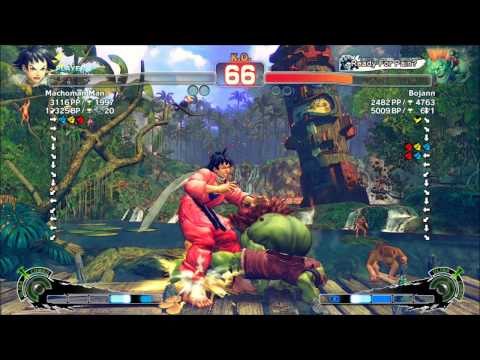 SSF4AE 2012: Blanka ranked matches