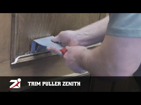 Zenith by Danco Trim Puller ZN700001, Pry Bar, Wrecking Bar, Crowbar  Multi-Tool for Baseboard, Molding, Siding, Trim Removal, Remodeling and  Demolition 