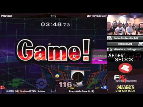 Aftershock Melee - Sethlon & Disafter vs Dr Drew & Bluezaft - Pools