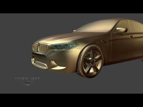 3D Car Modeling | Blender 2.83 | BMW M5 F90