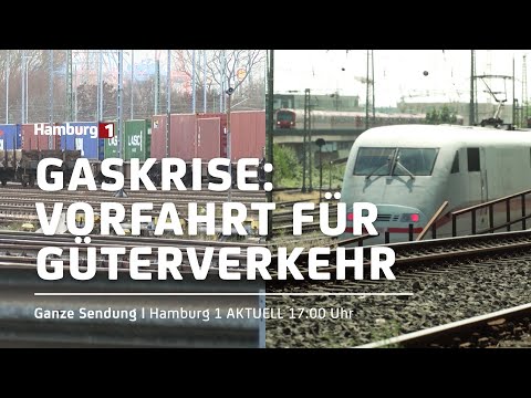 Gaskrise: Priorisierung von Güterzüge | Hamburg 1 Aktuell vom 17.08.2022