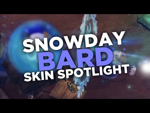 Snowday Bard Skin Spotlight ★ New Bard Skin!