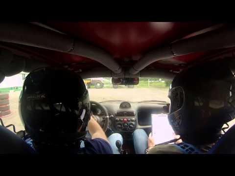 1 Szombierki Rally Sprint 2014 Bernard / Stelmachowski Fiat SCS, przejazd 3