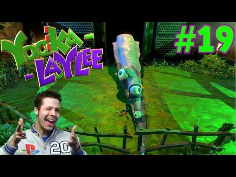 Yooka-Laylee Gameplay (PS4) Part 19 - Trev The Tenteyecle - Third Boss