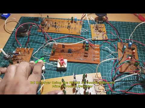 Direct Conversion Radio Receiver Using the NE602 IC Double Balanced Mixer/Product Detector - Demo