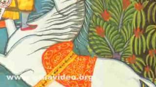 Killing of Kesi the horse-demon by Krishna