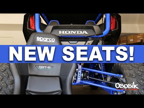 New Race Seats in 2021 Honda Talon 1000R | Sparco QRT-R | Ososik Life