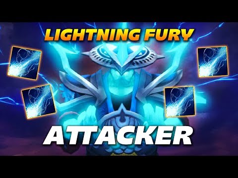 Attacker Storm Spirit - Lightning Fury! - Dota 2 Pro Gameplay