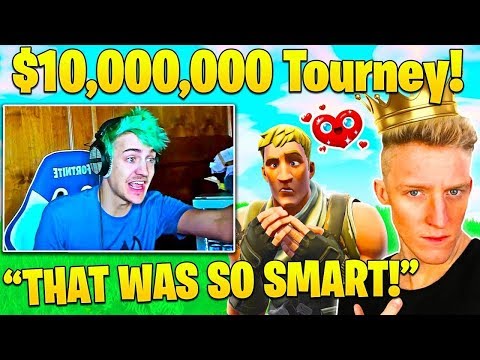 Ninja HAPPY for Tfue when he WINS Fall Skirmish! $10,000,000 Tourney Highlights