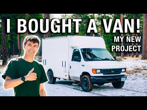 I'm Starting a Van Build! | Ford E350 Walkaround & Future Plans!