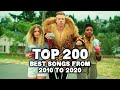 Top 200 Best Songs From 2010 To 2020